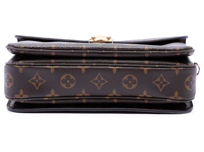 Louis Vuitton Brown Monogram Pochette Metis Marrom - vista 3
