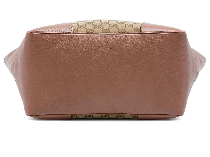Gucci Bree Tote aus beigem GG Canvas - Ansicht 3