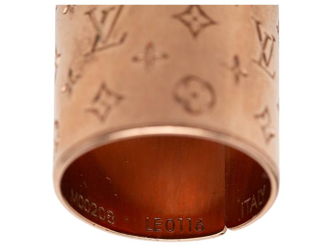 Set di anelli Nanogram in ottone dorato Louis Vuitton D'oro - vista 6