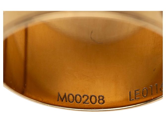 Set di anelli Nanogram in ottone dorato Louis Vuitton D'oro - vista 8