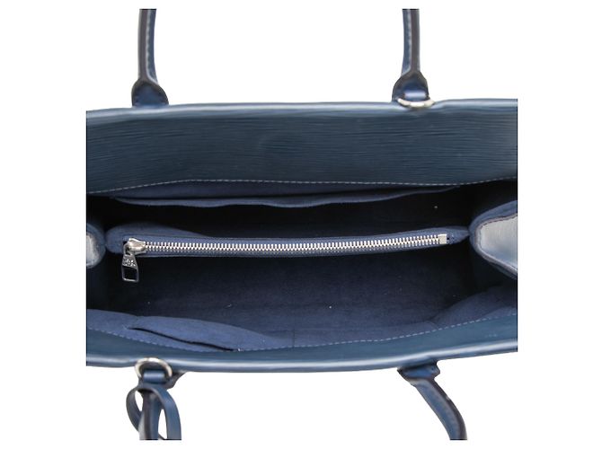 Louis Vuitton Blue Epi Marly MM Azul Azul escuro - vista 4