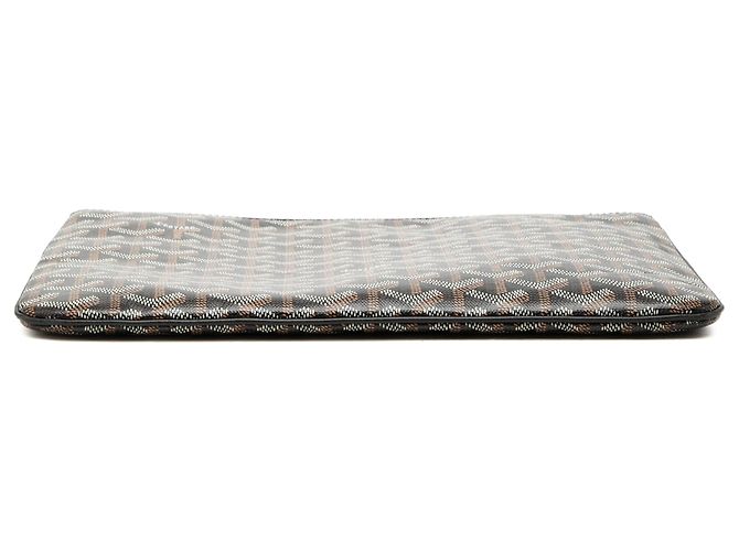 Goyard Black Goyardine Senat MM Nero - vista 3