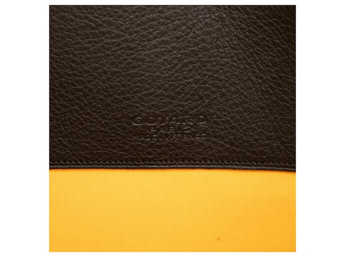 Goyard Black Goyardine Senat MM Nero - vista 5