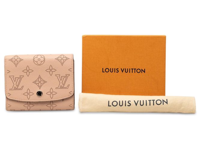 Louis Vuitton Pink Monogram Mahina Iris Compact Wallet - view 7