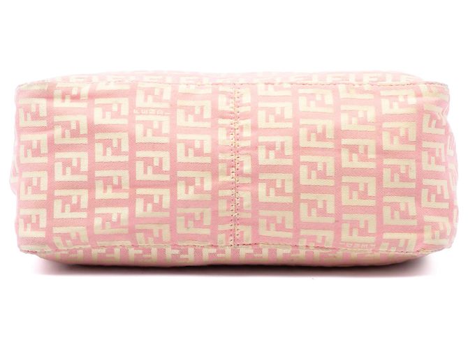 Borsa Fendi in tela Zucchino rosa - vista 3