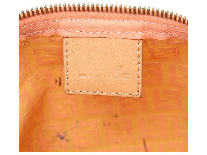 Borsa Fendi in tela Zucchino rosa - vista 5