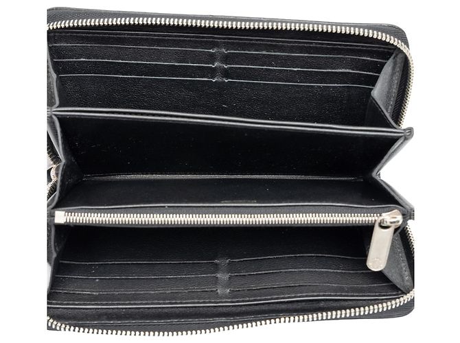 Cartera Larga Zippy Louis Vuitton Monogram Mahina Negra Negro - vista 4