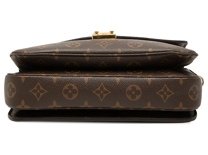 Louis Vuitton Brown Monogram Pochette Metis Marrom - vista 3