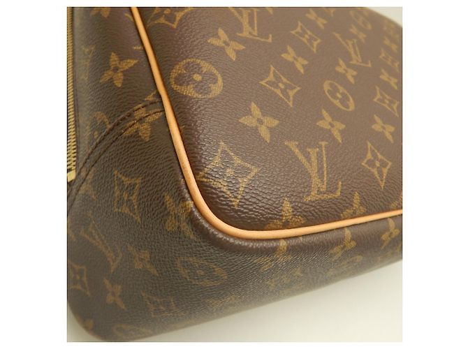 Bolsa Louis Vuitton Monogram Deauville Marrom Monograma - vista 16