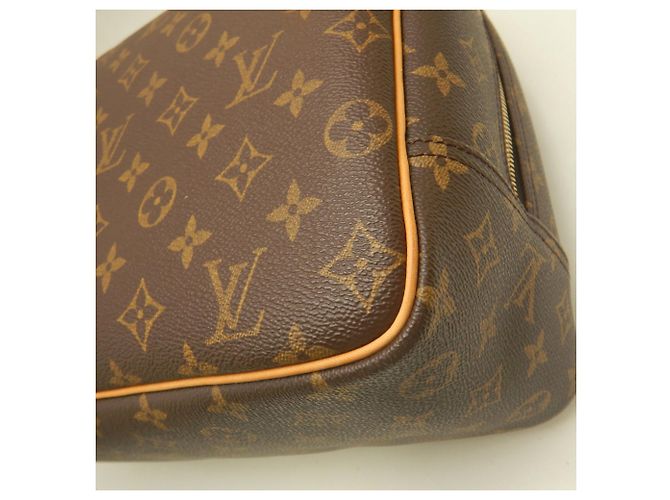 Bolsa Louis Vuitton Monogram Deauville Marrom Monograma - vista 17