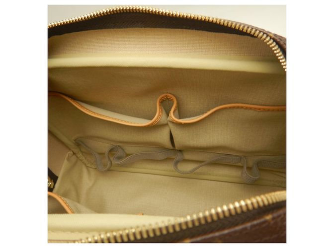 Bolsa Louis Vuitton Monogram Deauville Marrom Monograma - vista 18