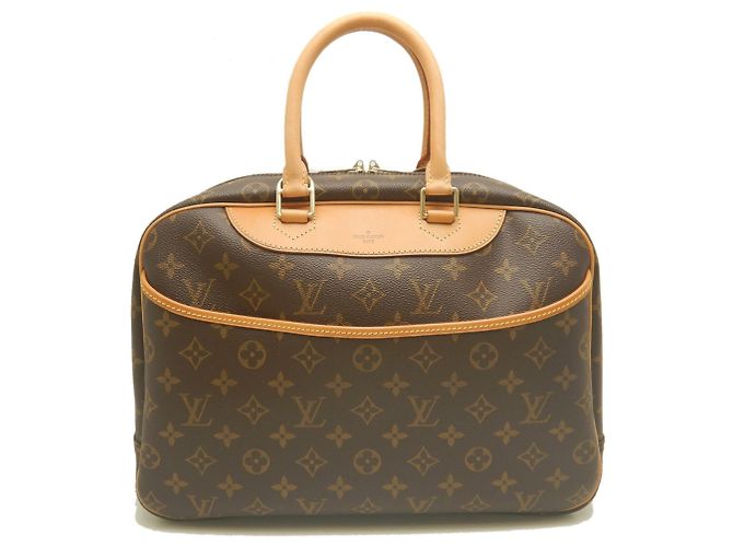 Bolsa Louis Vuitton Monogram Deauville Marrom Monograma - vista 2