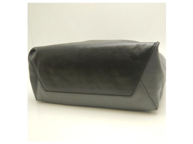 Marni Museo Soft Small Tote Bag Marrom Preto - vista 12
