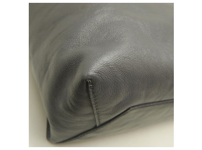 Marni Museo Soft Small Tote Bag Marrom Preto - vista 15