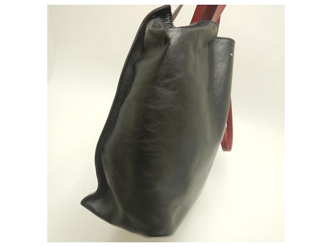 Marni Museo Soft Small Tote Bag Marrom Preto - vista 7