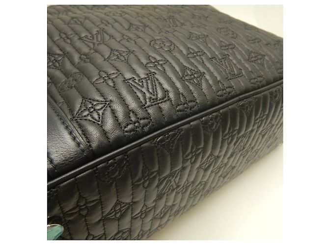 Saco Tote Louis Vuitton Monogram Anthea Ixia MM Preto - vista 11