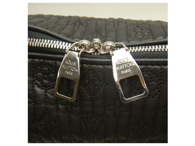 Saco Tote Louis Vuitton Monogram Anthea Ixia MM Preto - vista 16