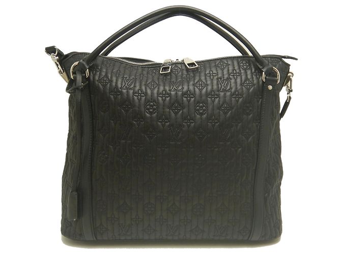 Saco Tote Louis Vuitton Monogram Anthea Ixia MM Preto - vista 2