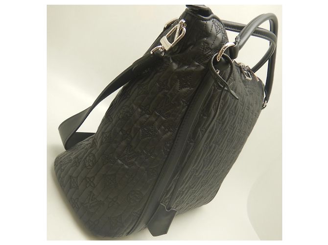 Saco Tote Louis Vuitton Monogram Anthea Ixia MM Preto - vista 6