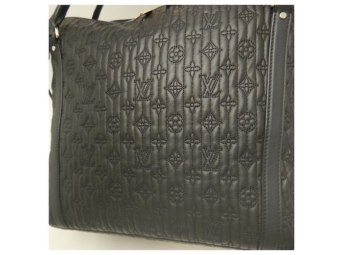 Saco Tote Louis Vuitton Monogram Anthea Ixia MM Preto - vista 8