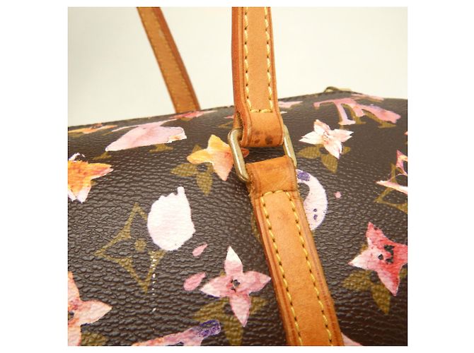 Borsa Louis Vuitton Monogram Watercolor Papillon Marrone Monogramma - vista 11