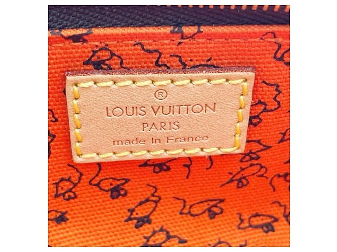 Étui à crayons Louis Vuitton, Trousse Elisabeth GI0357 Marron - vue 10