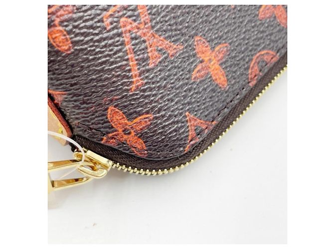 Étui à crayons Louis Vuitton, Trousse Elisabeth GI0357 Marron - vue 7