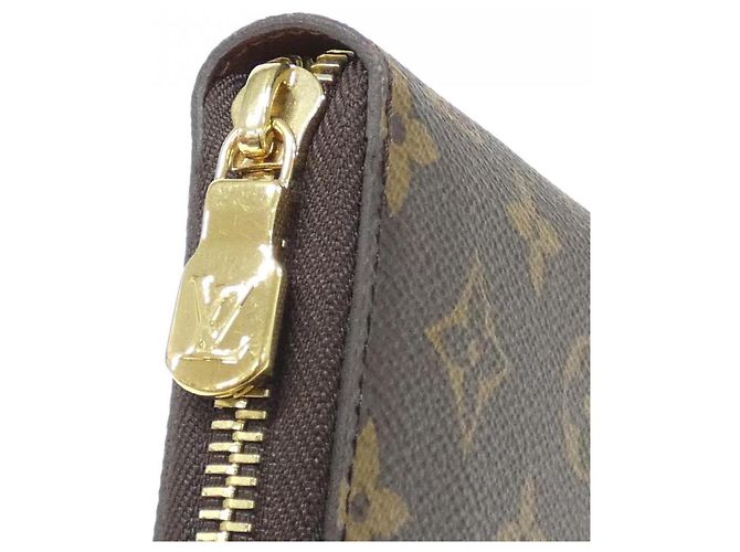 Louis Vuitton Monogram Zippy Organizer Wallet Brown - view 3