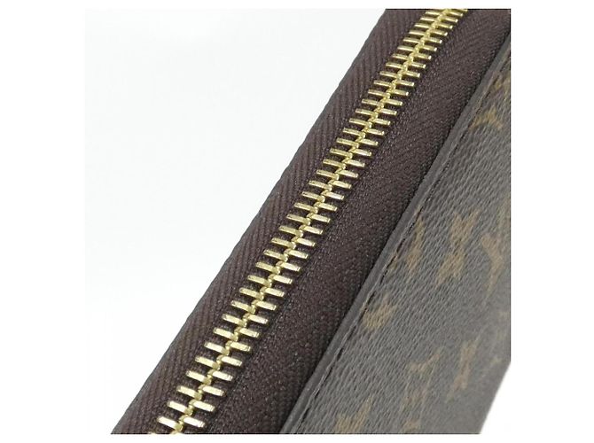 Louis Vuitton Monogram Zippy Organizer Wallet Brown - view 4