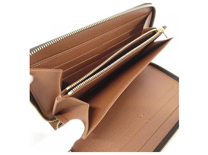 Louis Vuitton Monogram Zippy Organizer Wallet Brown - view 6