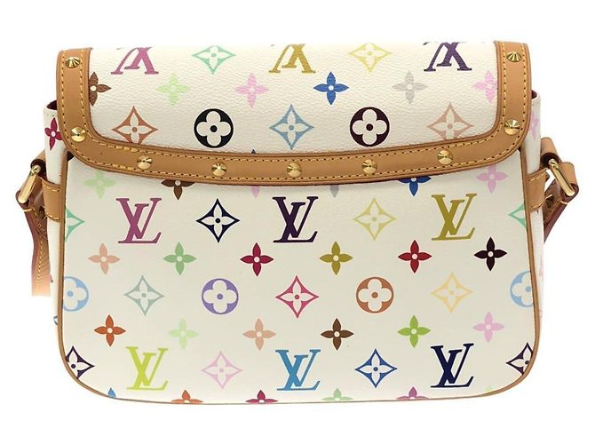 Louis Vuitton Multicolor Sologne Schultertasche Weiß - Ansicht 2