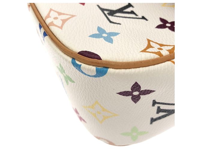 Louis Vuitton Multicolor Sologne Schultertasche Weiß - Ansicht 3