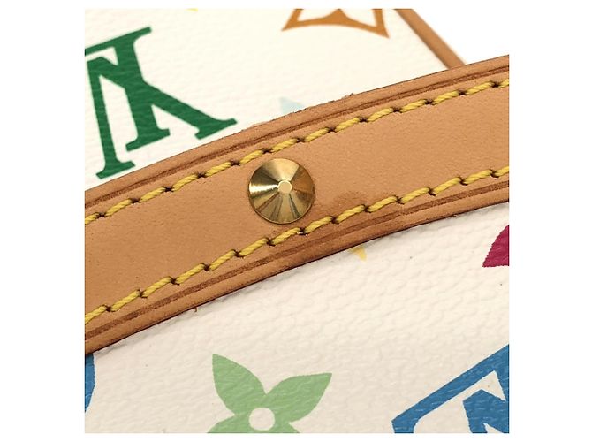 Louis Vuitton Multicolor Sologne Schultertasche Weiß - Ansicht 5