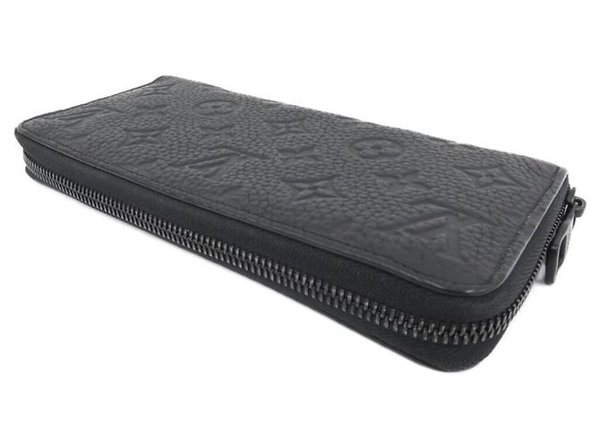 Louis Vuitton Taurillon Monogram Zippy Wallet Black - view 2