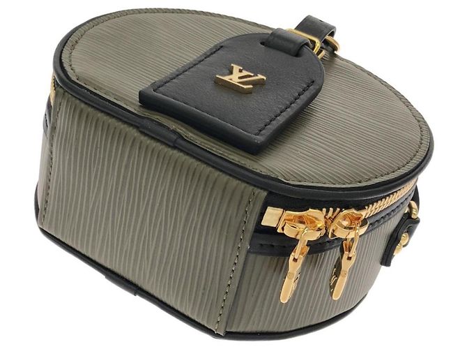 Borsa a tracolla Louis Vuitton Epi Mini Boite Chapeau Cachi - vista 3