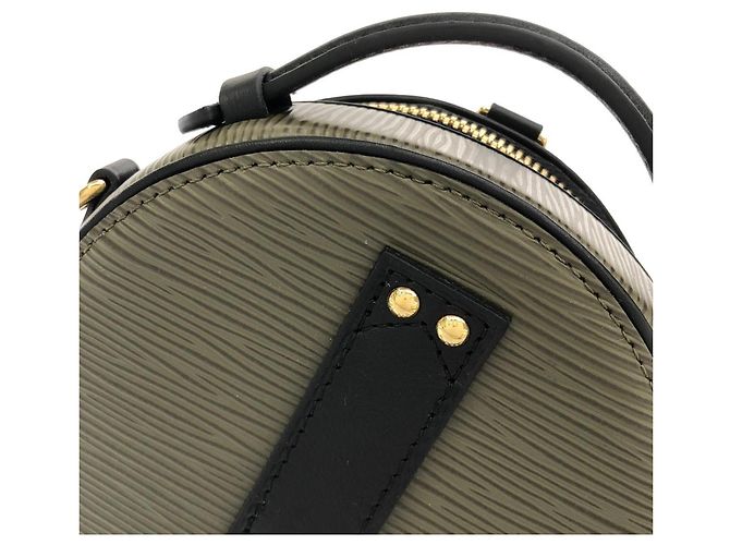 Borsa a tracolla Louis Vuitton Epi Mini Boite Chapeau Cachi - vista 5
