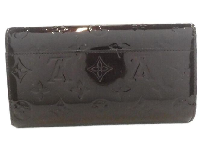 Louis Vuitton Vernis Portefeuille Sarah M90152 Wallet Bordò - vista 2