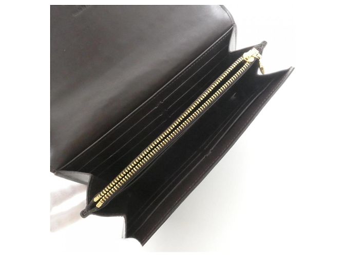 Louis Vuitton Vernis Portefeuille Sarah M90152 Wallet Bordò - vista 7