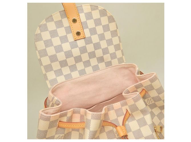Louis Vuitton Damier Azur Speron Backpack Blue - view 13