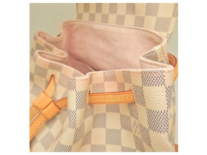 Louis Vuitton Damier Azur Speron Backpack Blue - view 14