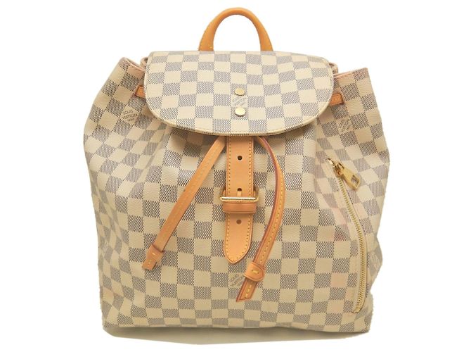 Louis Vuitton Damier Azur Speron Backpack Blue - view 2