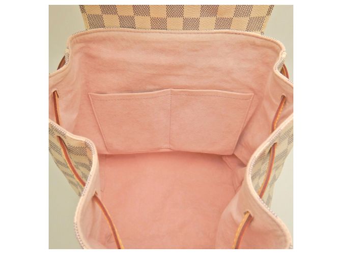 Louis Vuitton Damier Azur Speron Backpack Blue - view 5