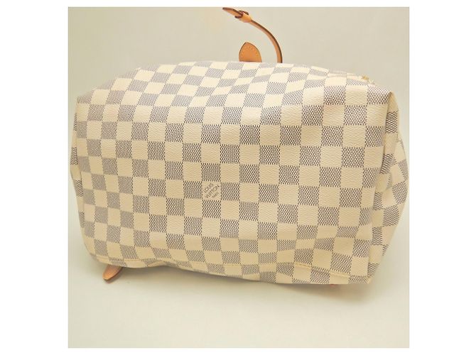 Louis Vuitton Damier Azur Speron Backpack Blue - view 6