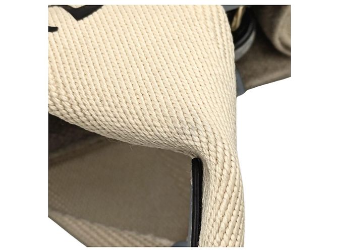 Borsa a mano Chloé Woody Small Tote Bianco Blu chiaro - vista 18