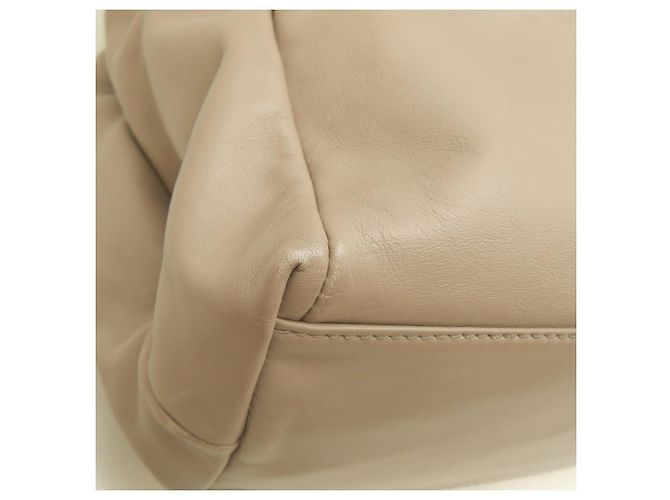 Borsa 2-Way Salvatore Ferragamo Vara Ribbon Beige - vista 17