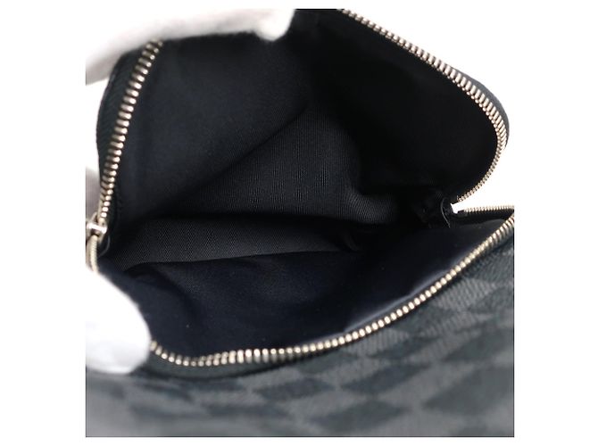Borsa a tracolla Louis Vuitton Damier Graphite Avenue Nero - vista 16