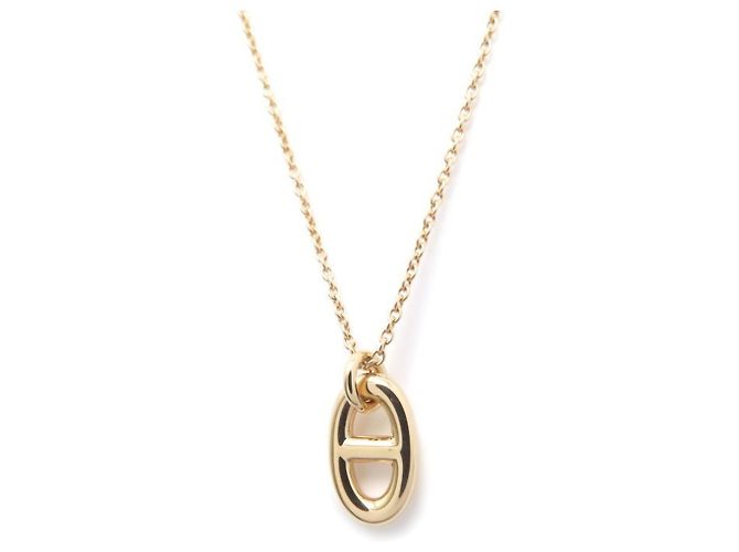 Hermès Collana Hermes Farandole Chaine d'Ancre PM D'oro - vista 2
