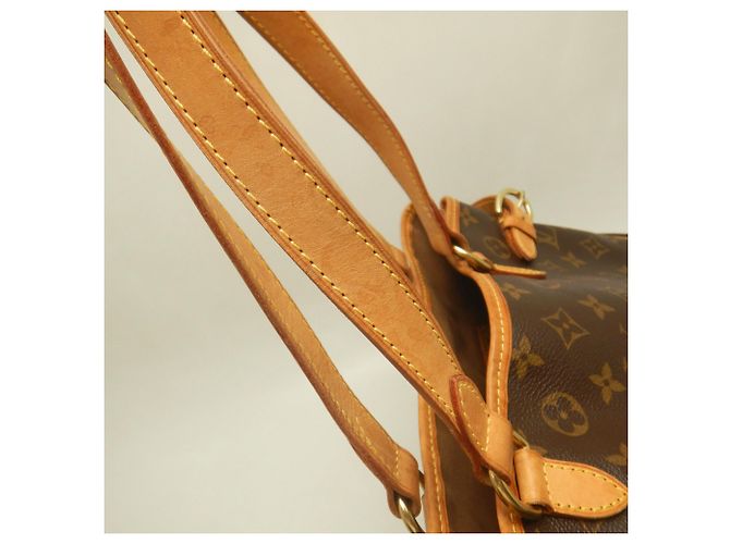 Borsa a tracolla orizzontale Louis Vuitton Monogram Batignolles Marrone Monogramma - vista 12