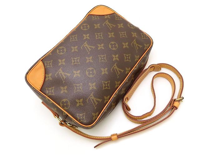 Borsa a tracolla Louis Vuitton Monogram Trocadero 27 Marrone Monogramma - vista 5