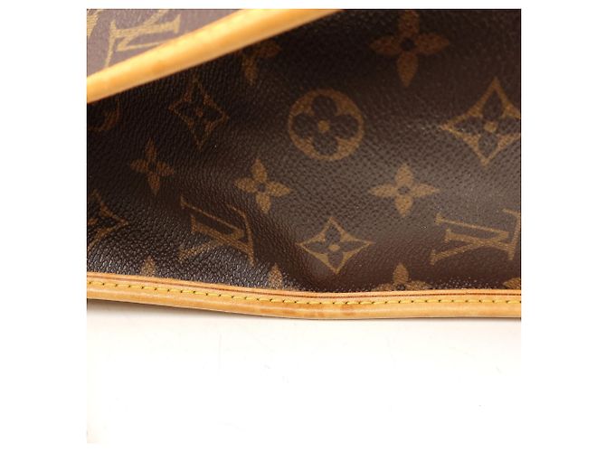 Borsa a tracolla Louis Vuitton Monogram Popincourt O Marrone Damier ebene Monogramma - vista 10